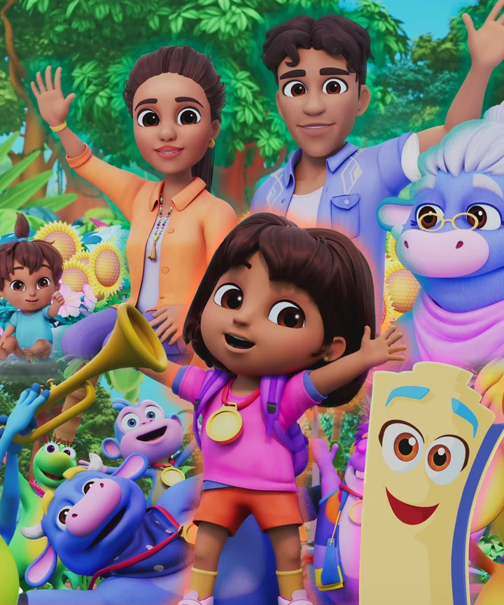 Dora & Diego: Rainforest Rescues streaming release poster