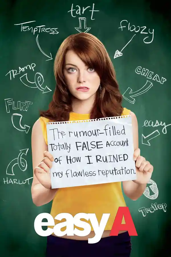 Easy A streaming release poster