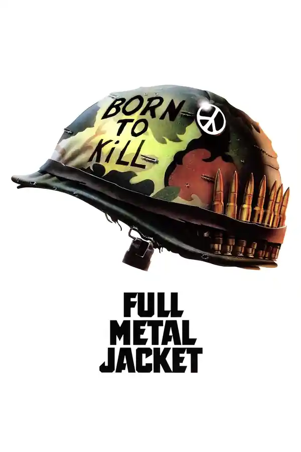 Full Metal Jacket streaming release poster