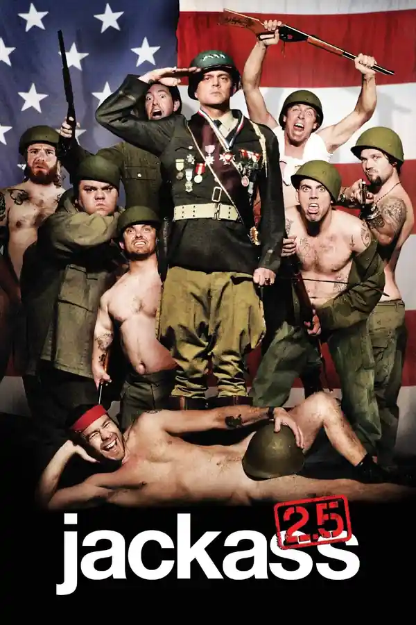 Jackass 2.5 streaming release poster