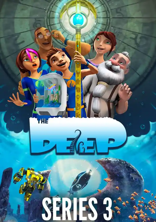 The Deep Three, Season 3 streaming release poster