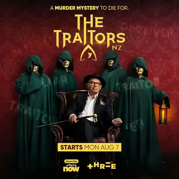 The Traitors NZ poster