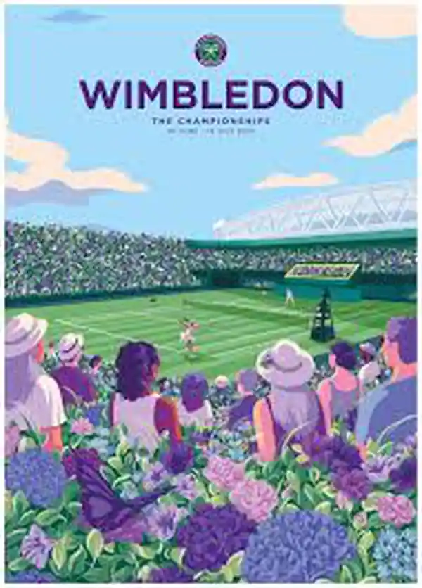 Wimbledon 2025 streaming release poster